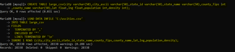 How To Import CSV Files In MariaDB MariaDB Import CSV DatabaseFAQs