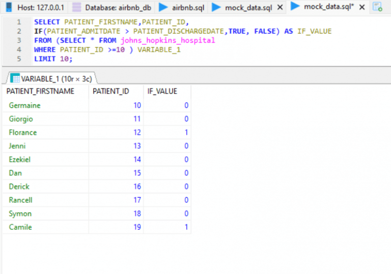 MariaDB If statement in Select - DatabaseFAQs.com