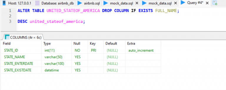 Mariadb Drop Table MariaDB Alter Table If Exists - DatabaseFAQs.com