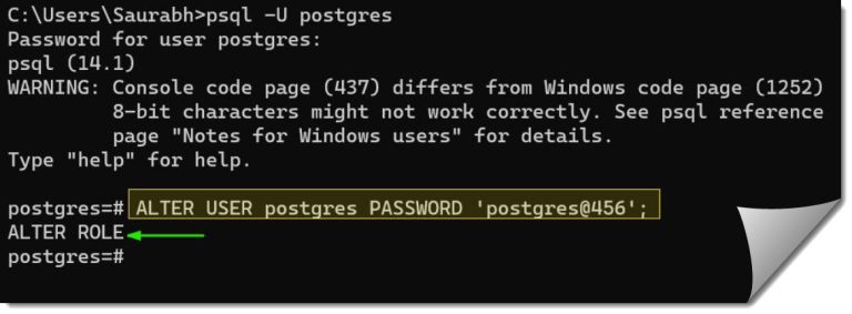 How to set user password in PostgreSQL - DatabaseFAQs.com