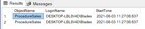 How to find who created a stored procedure in SQL Server