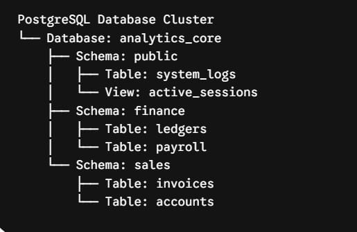 PostgreSQL Schema